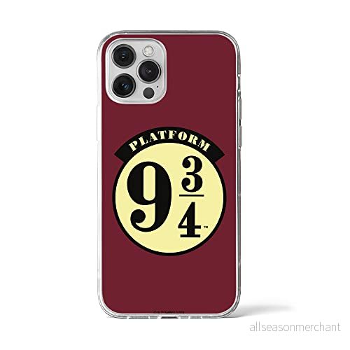 ERT GROUP mobiltelefonfodral för Apple Iphone 12 PRO MAX originalt och officiellt licensierat Harry Potter mönster 037 Vit anpassad till formen på mobiltelefonen, fodral tillverkad av TPU plast 5903932145281