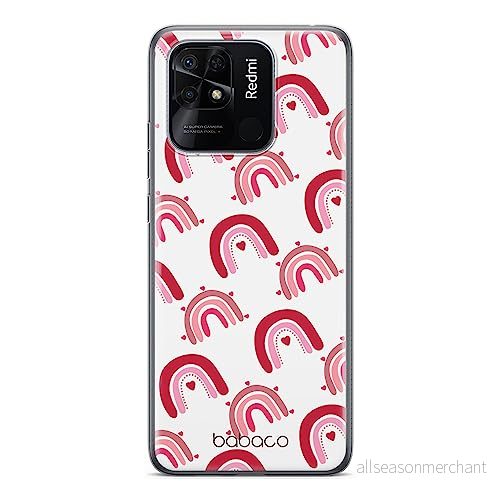 ERT GROUP mobiltelefonfodral för Xiaomi REDMI 10C originalt och officiellt licensierat Babaco mönster Rainbow 001 optimalt anpassad till formen på mobiltelefonen, gedeeltelijk transparant 5905511545680