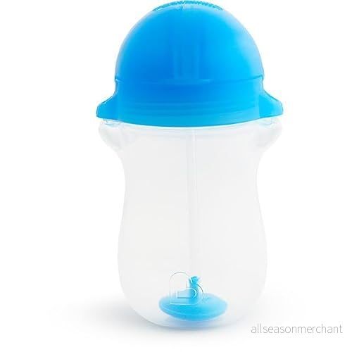 MUNCHKIN Any Angle sugrörsmugg, blå, 12m+, 296ml, 01246101 5019090124614