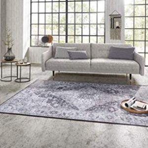 Nouristan Orientalisk vintage matta Sylla stengrå, 120 x 160 cm 4260648235110 Nouristan Orientalisk vintage matta Sylla stengrå, 120 x 160 cm 4260648235110