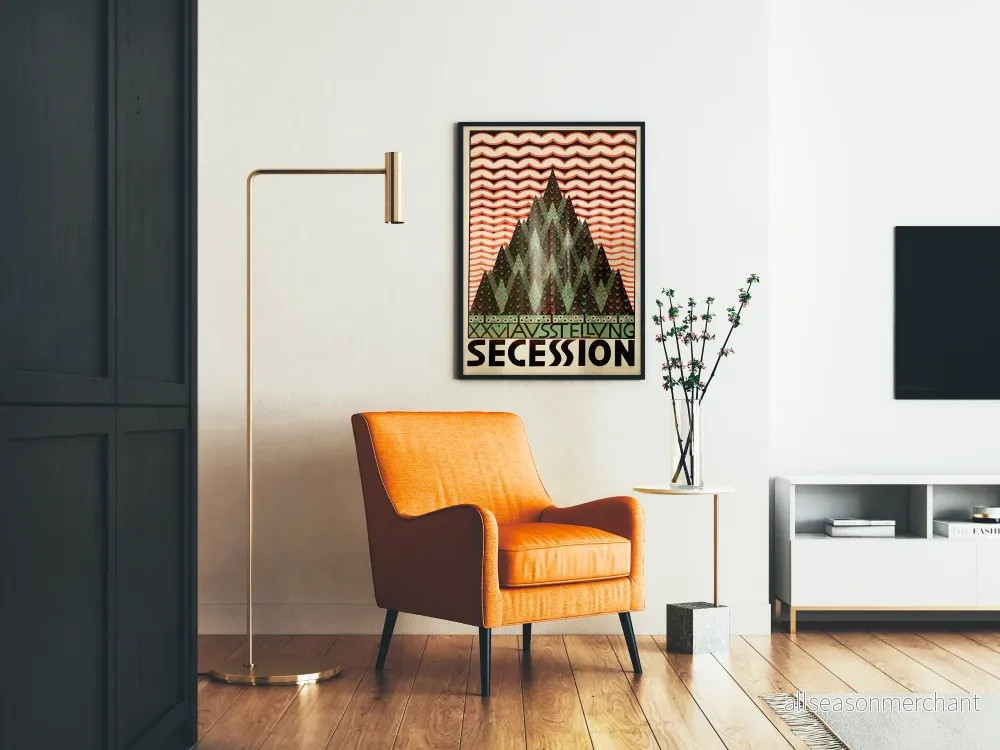 Art Nouveau-secessionposter för väggdekoration - Bild 2