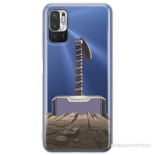 ERT GROUP mobiel telefoonhoesje voor Xiaomi REDMI NOTE 10 5G / POCO M3 PRO origineel en officieel erkend Marvel patroon Thor 002 aangepast aan de vorm van mobiele telefoon, gedeeltelijk bedrukt 5904805609701