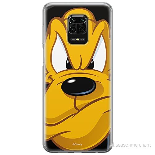 ERT GROUP mobiltelefonfodral för Xiaomi REDMI NOTE 9 PRO/ 9S originalt och officiellt licensierat Disney mönster Pluto 002 anpassad till formen på mobiltelefonen, fodral tillverkad av TPU plast 5903040321430