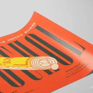 Vintage reklamposter OPOCHOL - Medicinsk väggdekoration - Bild 2