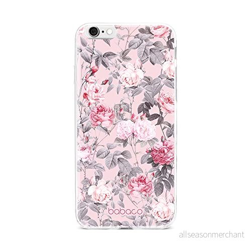 ERT GROUP mobiltelefonfodral för Iphone 6 PLUS originalt och officiellt licensierat Babaco mönster Flowers 054 optimalt anpassad till formen på mobiltelefonen, fodral tillverkad av TPU plast 5905131351241