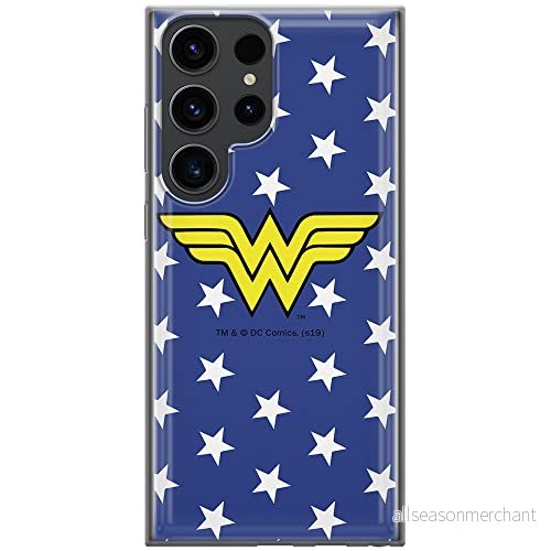 ERT GROUP mobiltelefonfodral för Samsung S23 ULTRA originalt och officiellt licensierat DC mönster Wonder Woman 006 optimalt anpassad till formen på mobiltelefonen, fodral tillverkad av TPU plast 5905511464820