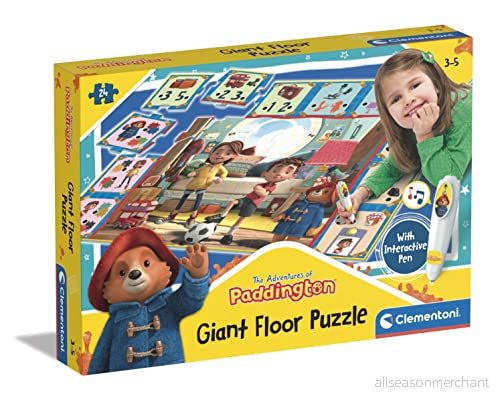 Clementoni 16390 Paddington Giant Floor Puzzle, Barnpussel, 3 5 år 8005125163908