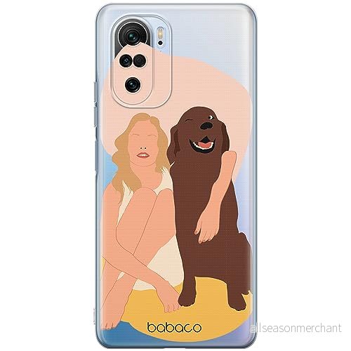 ERT GROUP mobiltelefonfodral för Xiaomi MI 11i/ REDMI K40/K40 PRO/POCO F3/ F3 PRO originalt och officiellt licensierat Babaco mönster Dogs 007, gedeeltelijk transparant 5905511886752