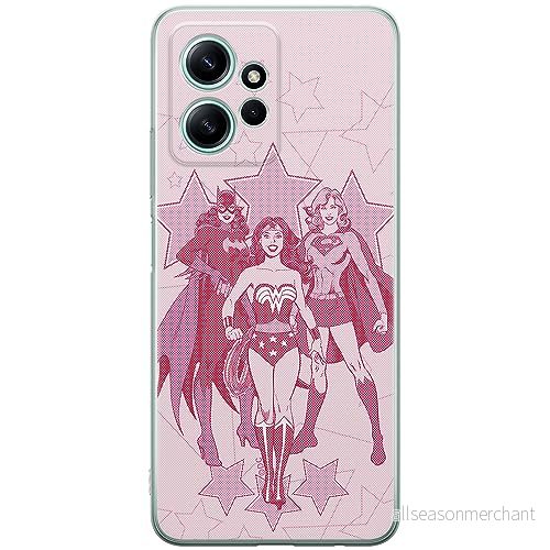 ERT GROUP mobiltelefonfodral för Xiaomi REDMI NOTE 12 4G originalt och officiellt licensierat DC mönster Super Girls 002 optimalt anpassad till formen på mobiltelefonen, fodral tillverkad av TPU plast 5905511952822