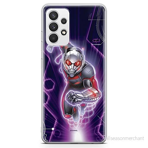 ERT GROUP mobiltelefonfodral för Samsung A32 4G LTE originalt och officiellt licensierat Marvel mönster Ant Man 001 optimalt anpassad till formen på mobiltelefonen, fodral tillverkad av TPU plast 5903040477335