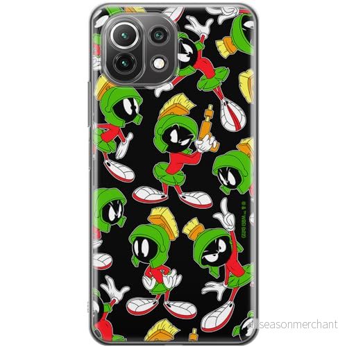 ERT GROUP mobiltelefonfodral för Xiaomi 11 LITE 4G / 5G originalt och officiellt licensierat Looney Tunes mönster Marvin 004, fodral tillverkad av TPU plast 5905511634070