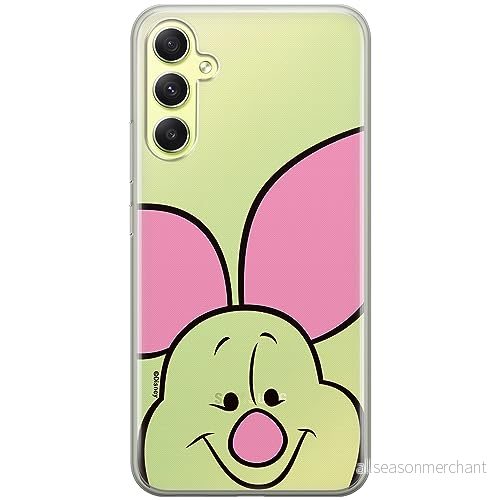 ERT GROUP mobiltelefonfodral för Samsung A34 5G originalt och officiellt licensierat Disney mönster Winnie the Pooh & Friends 044 anpassad till formen på mobiltelefonen, gedeeltelijk transparant 5905795042608