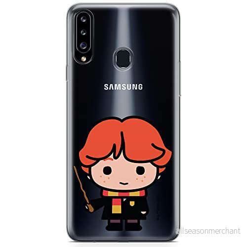 ERT GROUP mobiltelefonfodral för Samsung A20S originalt och officiellt licensierat Harry Potter mönster 025 optimalt anpassad till formen på mobiltelefonen, gedeeltelijk transparant 5904805438738
