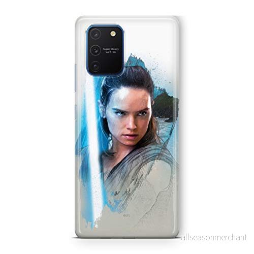 ERT GROUP mobiltelefonfodral för Samsung S10 Lite/A91 originalt och officiellt licensierat Star Wars mönster Rey 001 Vit optimalt anpassad till formen på mobiltelefonen, fodral tillverkad av TPU plast 5903537781839