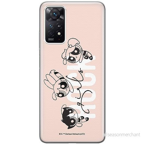 ERT GROUP mobiltelefonfodral för Xiaomi REDMI NOTE 11 PRO 5G/4G/11 PRO+ 5G originalt och officiellt licensierat The Powerpuff Girls mönster 039, fodral tillverkad av TPU plast 5905511983130