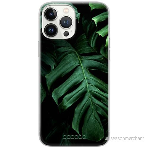 ERT GROUP mobiltelefonfodral för Apple Iphone 13 PRO MAX originalt och officiellt licensierat Babaco mönster Plants 003 optimalt anpassad till formen på mobiltelefonen, fodral tillverkad av TPU plast 5903932865745