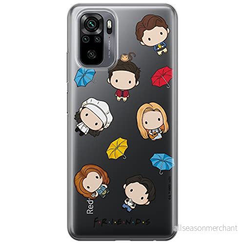 ERT GROUP mobiltelefonfodral för Xiaomi REDMI NOTE 10/ 10S originalt och officiellt licensierat Friends mönster 013 optimalt anpassad till formen på mobiltelefonen, gedeeltelijk transparant 5903537186320