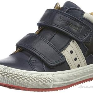Bisgaard Pojkar Jacob höga sneakers, marinblå, 38 EU 5714163345605