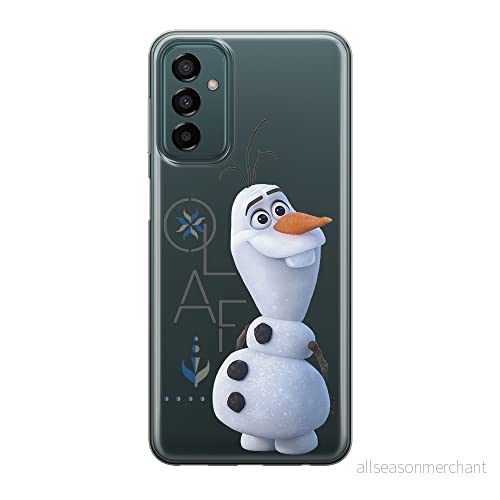 ERT GROUP mobiltelefonfodral för Samsung M13 4G/M23 5G/F23 originalt och officiellt licensierat Disney mönster Olaf 004 optimalt anpassad till formen på mobiltelefonen, gedeeltelijk transparant 5905511374754