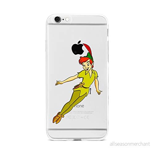ERT GROUP mobiltelefonfodral för Iphone 6 PLUS originalt och officiellt licensierat Disney mönster Peter Pan 001 optimalt anpassad till formen på mobiltelefonen, gedeeltelijk transparant 5905131144201