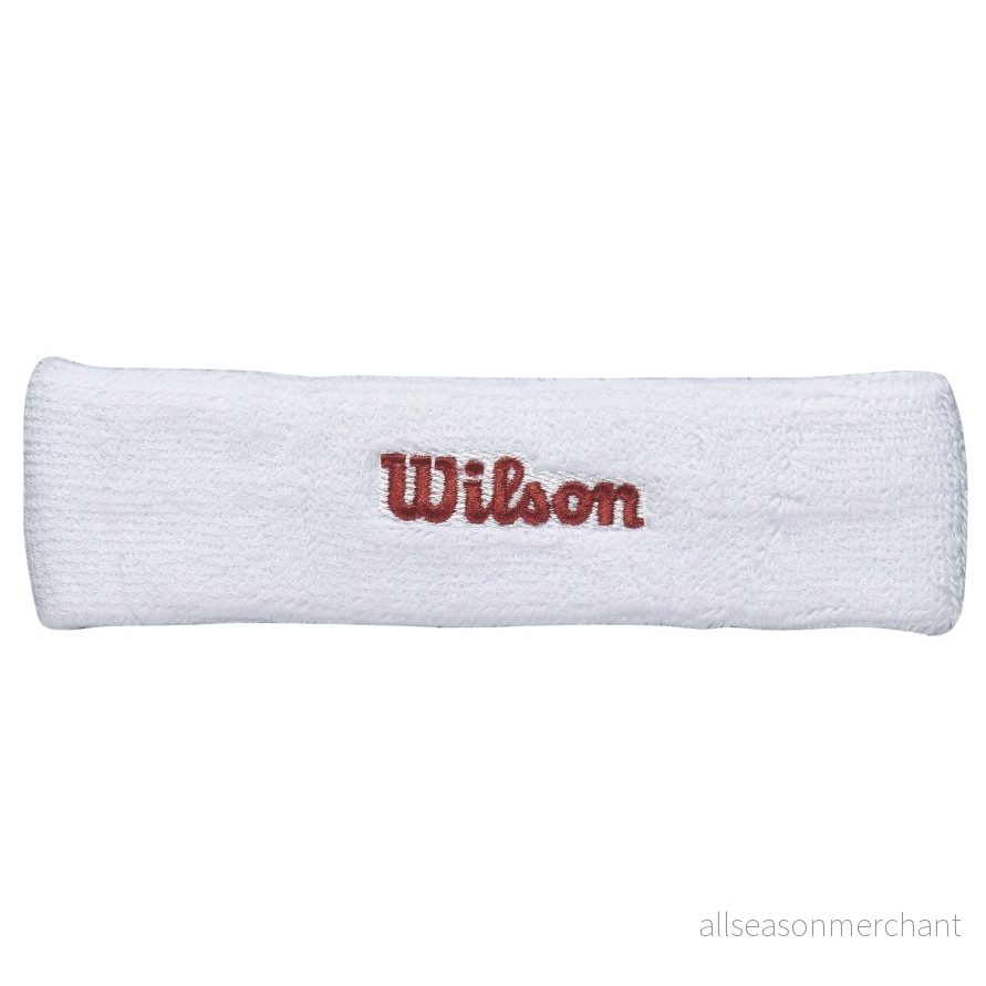 Wilson Pannband Vit 883813997572