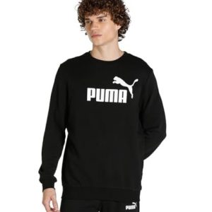 Puma Herren Pullover ESS Big Logo Crew TR, Black, M, 586680 4063697319851 Puma Herren Pullover ESS Big Logo Crew TR, Black, M, 586680 4063697319851