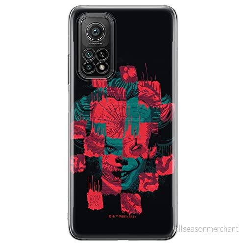 ERT GROUP mobiltelefonfodral för Xiaomi REDMI NOTE 9T originalt och officiellt licensierat Horror mönster It 013 optimalt anpassad till formen på mobiltelefonen, fodral tillverkad av TPU plast 5905131983664
