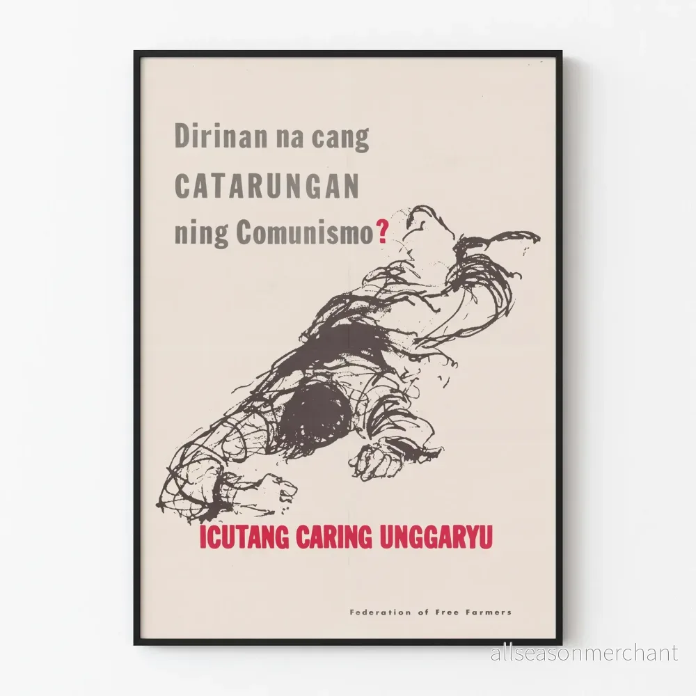 Vintageposter för konst, revolutionär, kommunism, rättvisa