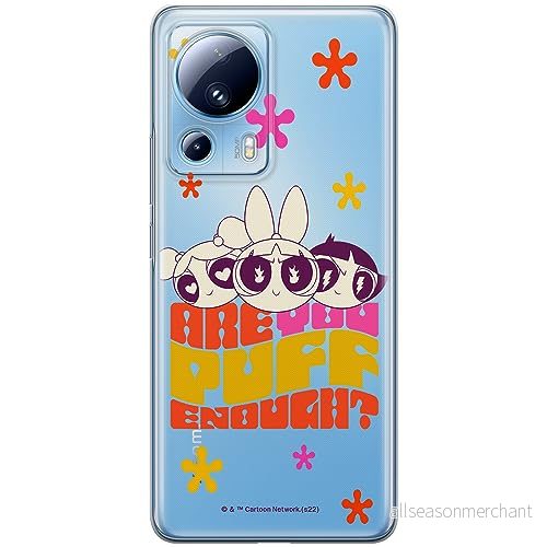 ERT GROUP mobiltelefonfodral för Xiaomi 13 LITE/CIVI 2 originalt och officiellt licensierat The Powerpuff Girls mönster 043 optimalt anpassad till formen på mobiltelefonen, gedeeltelijk transparant 5905511986612