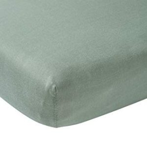 Meyco 563022 jersey dra på lakan, stengrön, 40 x 80/90 cm (bredd) 100% bomull 4054703563221