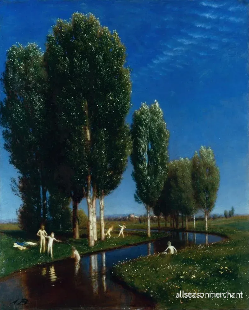 Målning Sommardag - Arnold Böcklin | Konsttryck - Bild 2