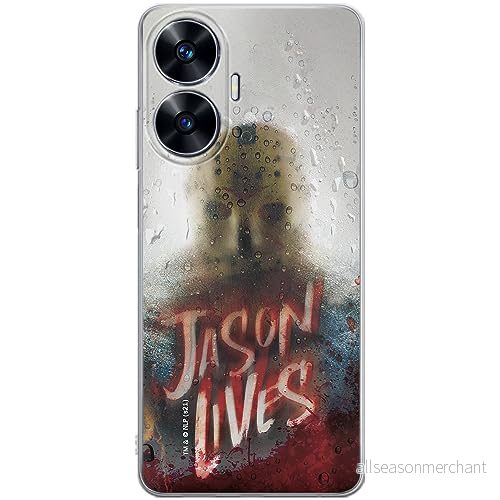 ERT GROUP mobiltelefonfodral för Realme C55 originalt och officiellt licensierat Horror mönster Friday the 13th 004 optimalt anpassad till formen på mobiltelefonen, fodral tillverkad av TPU plast 5905511871611