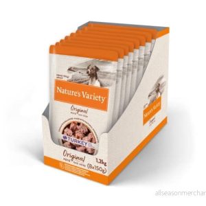 Nature’s Variety Original No Grain pasta för vuxna hundar mini med kalkon låda 8 x 150 g 8410650405605 Nature’s Variety Original No Grain pasta för vuxna hundar mini med kalkon låda 8 x 150 g 8410650405605