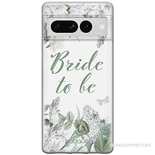 ERT GROUP mobiltelefonfodral för Google PIXEL 7 PRO originalt och officiellt licensierat Babaco mönster Bride to be 005 optimalt anpassad till formen på mobiltelefonen, fodral tillverkad av TPU plast 5905795170776