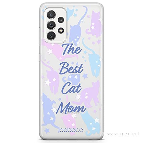ERT GROUP mobiltelefonfodral för Samsung A72 5G originalt och officiellt licensierat Babaco mönster Cats 017 optimalt anpassad till formen på mobiltelefonen, gedeeltelijk transparant 5905131076434