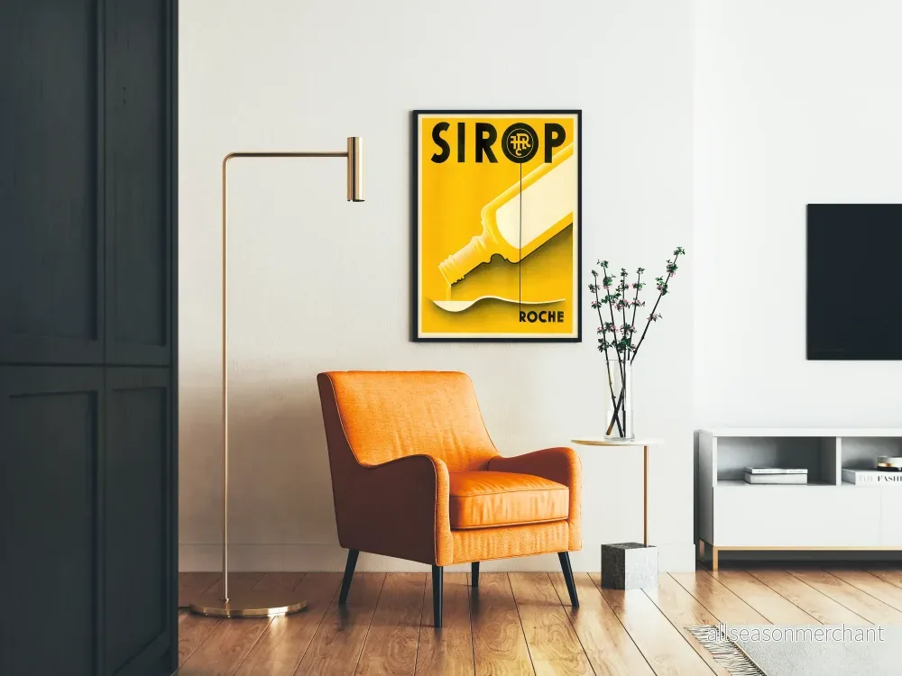 Vintage reklamposter för Sirop Roche - Bild 2