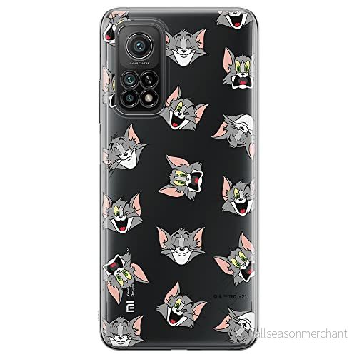 ERT GROUP mobiltelefonfodral för Xiaomi Redmi Note 11 Pro 5G/11 4G originalt och officiellt licensierat Tom and Jerry mönster 007, gedeeltelijk transparant 5904805638640