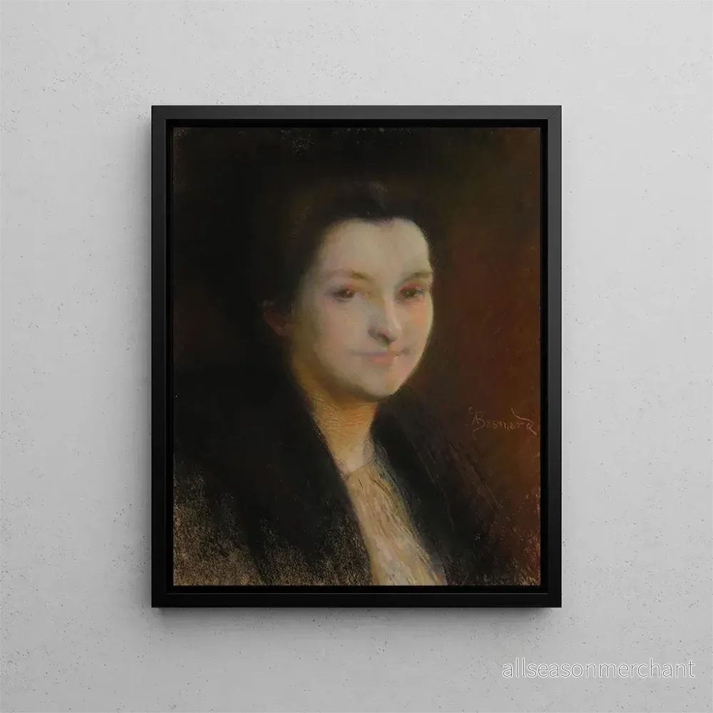 Målning Le Silence - Albert Besnard | Konsttryck