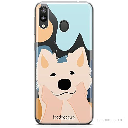 ERT GROUP mobiltelefonfodral för Samsung M20 originalt och officiellt licensierat Babaco mönster Dogs 009 optimalt anpassad till formen på mobiltelefonen, gedeeltelijk transparant 5905131041395