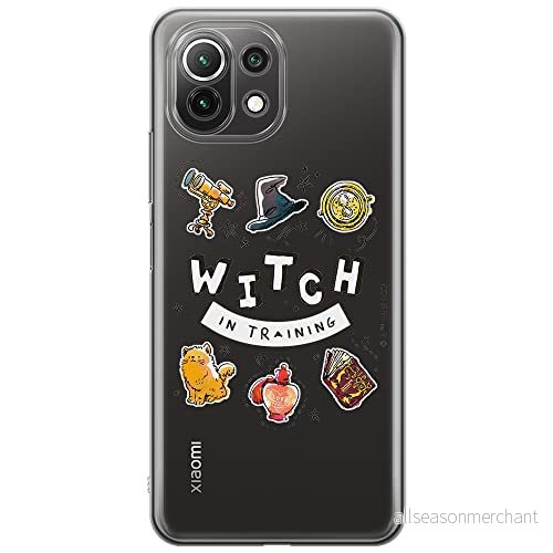ERT GROUP mobiltelefonfodral för Xiaomi 11 LITE 4G/5G originalt och officiellt licensierat Harry Potter mönster 244, gedeeltelijk transparant 5905131720009