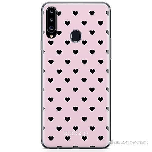 ERT GROUP mobiltelefonfodral för Samsung A20S originalt och officiellt licensierat Babaco mönster Hearts 003 optimalt anpassad till formen på mobiltelefonen, fodral tillverkad av TPU plast 5904805437908