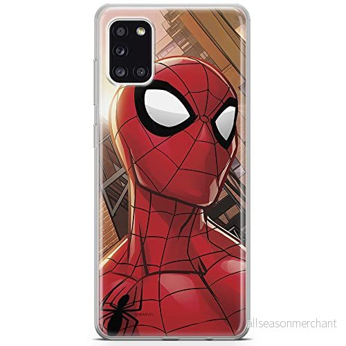 ERT GROUP mobiltelefonfodral för Samsung A31 originalt och officiellt licensierat Marvel mönster Spider Man 003 optimalt anpassad till formen på mobiltelefonen, fodral tillverkad av TPU plast 5903040219942