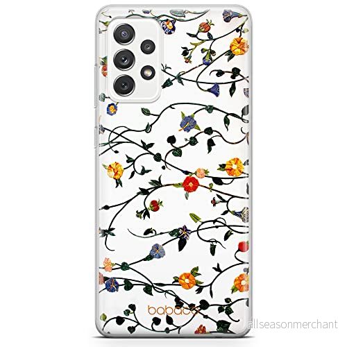 ERT GROUP mobiltelefonfodral för Samsung A53 5G originalt och officiellt licensierat Babaco mönster Flowers 008 optimalt anpassad till formen på mobiltelefonen, fodral tillverkad av TPU plast 5904805332227