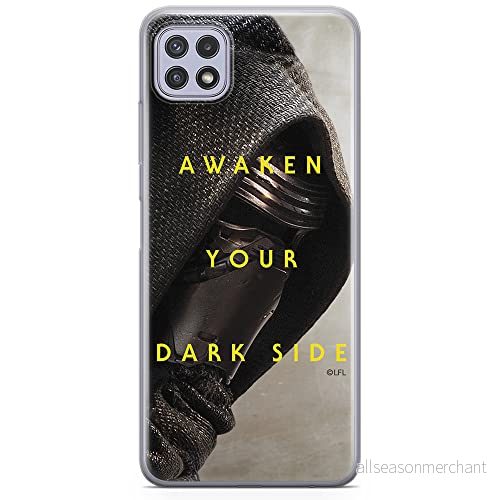 ERT GROUP mobiltelefonfodral för Samsung A22 5G originalt och officiellt licensierat Star Wars mönster Kylo Ren 003 optimalt anpassad till formen på mobiltelefonen, fodral tillverkad av TPU plast 5903932827392