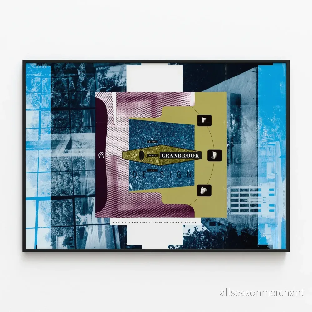 Designposter Cranbrook – 50 år av innovation