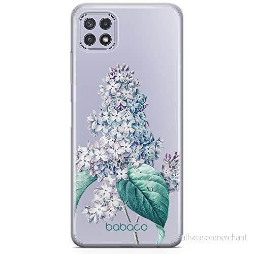 ERT GROUP mobiltelefonfodral för Samsung A22 5G originalt och officiellt licensierat Babaco mönster Flowers 024 optimalt anpassad till formen på mobiltelefonen, gedeeltelijk transparant 5905131250988