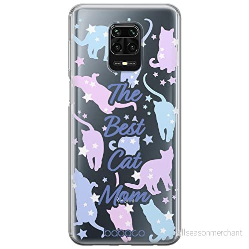 ERT GROUP mobiltelefonfodral för Xiaomi REDMI NOTE 9 PRO/ 9S originalt och officiellt licensierat Babaco mönster Cats 017 optimalt anpassad till formen på mobiltelefonen, gedeeltelijk transparant 5905131076083