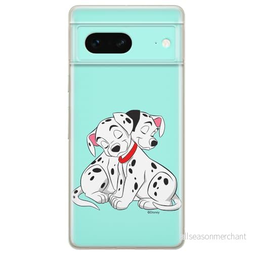ERT GROUP mobiltelefonfodral för Google PIXEL 7 originalt och officiellt licensierat Disney mönster Dalmatians 005 optimalt anpassad till formen på mobiltelefonen, fodral tillverkad av TPU plast 5905795149246