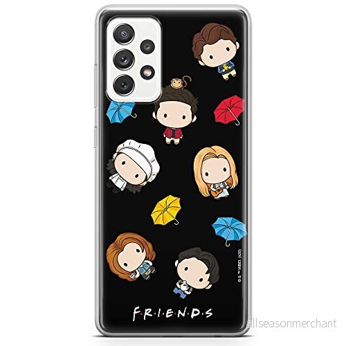 ERT GROUP mobiltelefonfodral för Samsung A73 5G originalt och officiellt licensierat Friends mönster 013 optimalt anpassad till formen på mobiltelefonen, gedeeltelijk transparant 5904805514715