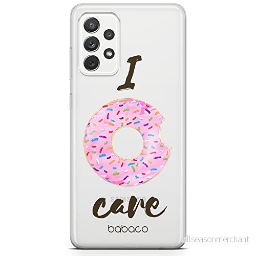 ERT GROUP mobiltelefonfodral för Samsung A33 5G originalt och officiellt licensierat Babaco mönster Donut 001 optimalt anpassad till formen på mobiltelefonen, gedeeltelijk transparant 5904805406096
